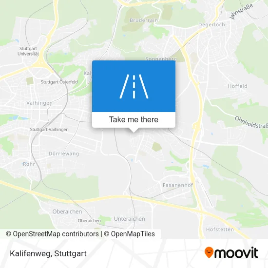 Карта Kalifenweg