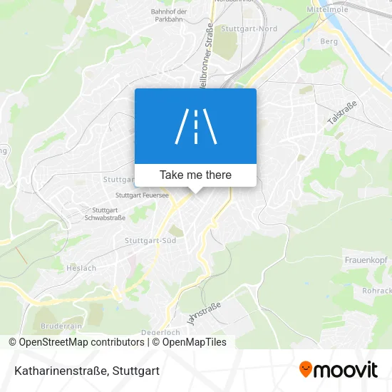 Карта Katharinenstraße