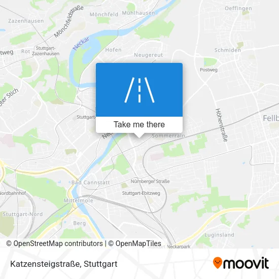 Карта Katzensteigstraße