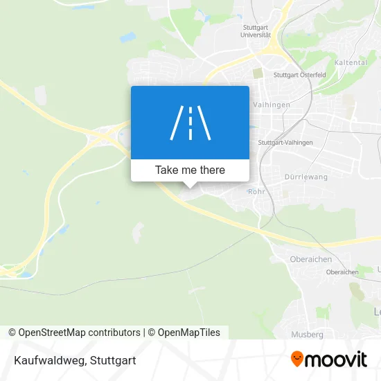 Карта Kaufwaldweg