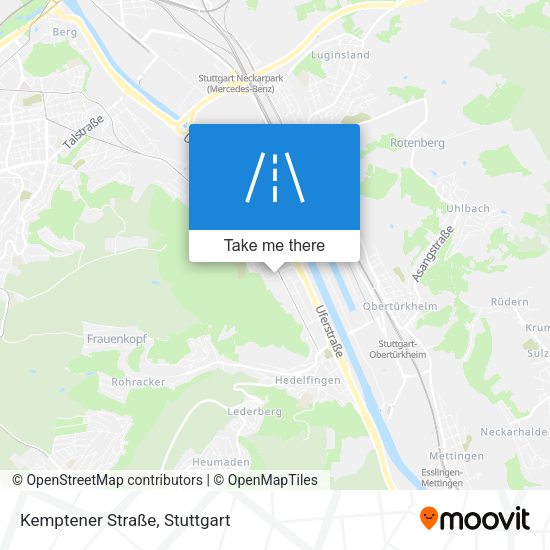 Kemptener Straße map