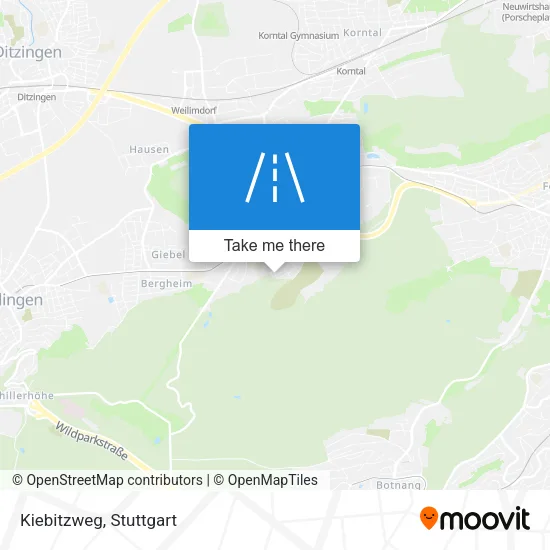 Карта Kiebitzweg