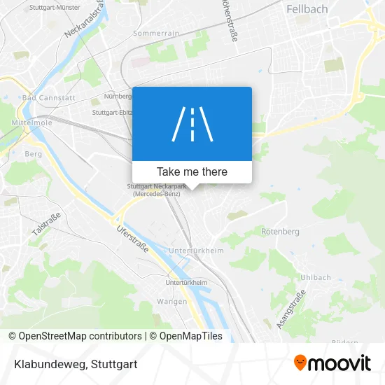 Карта Klabundeweg