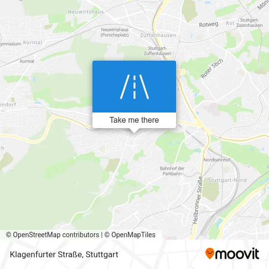 Klagenfurter Straße map