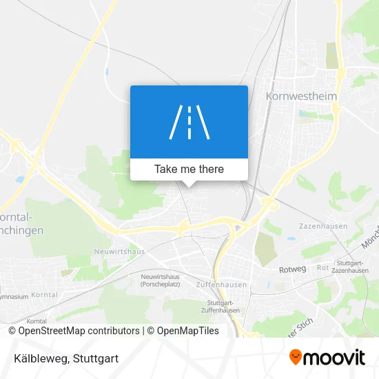 Карта Kälbleweg