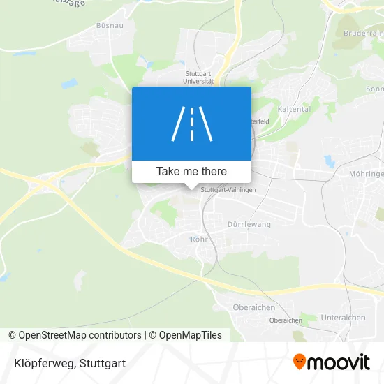 Klöpferweg map
