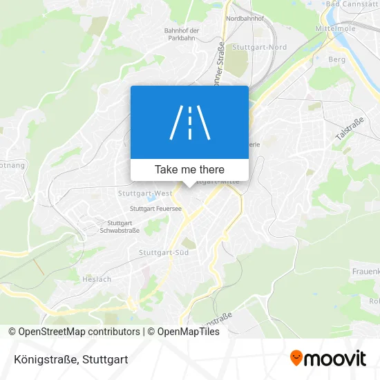 Карта Königstraße