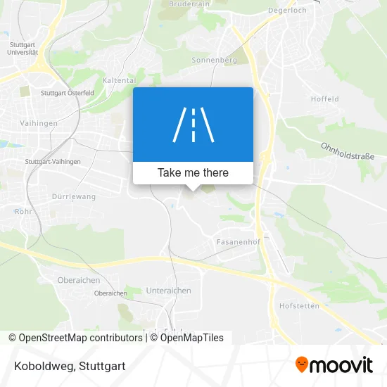 Карта Koboldweg