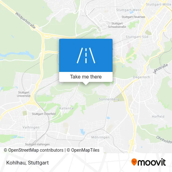 Kohlhau map