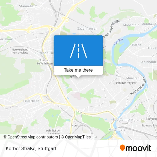Korber Straße map