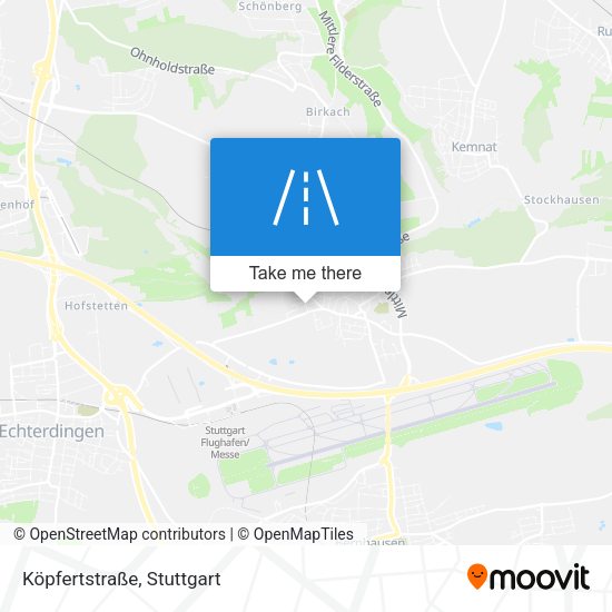 Köpfertstraße map