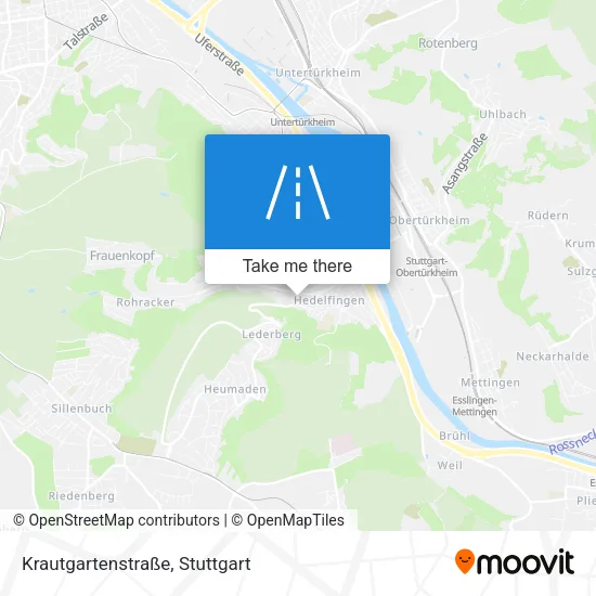 Карта Krautgartenstraße