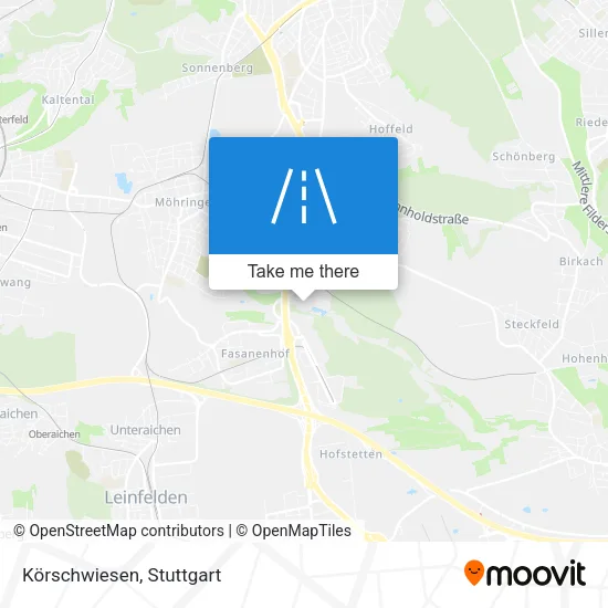 Карта Körschwiesen