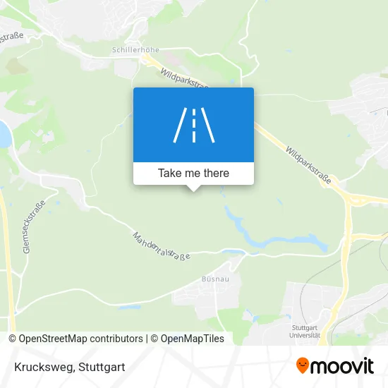 Карта Krucksweg