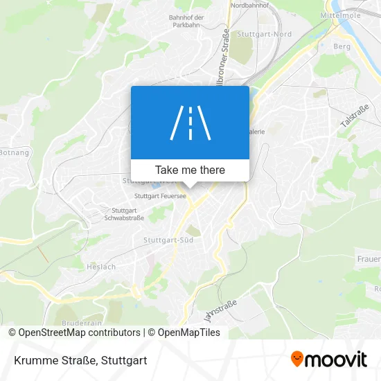 Krumme Straße map