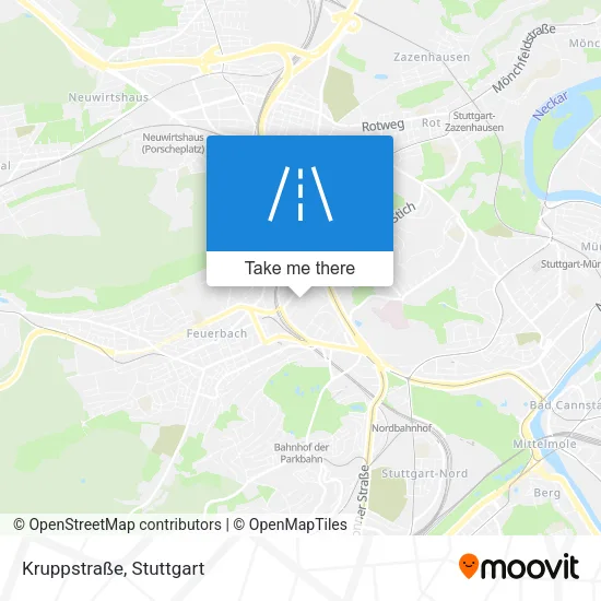 Карта Kruppstraße