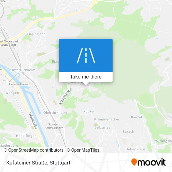 Карта Kufsteiner Straße