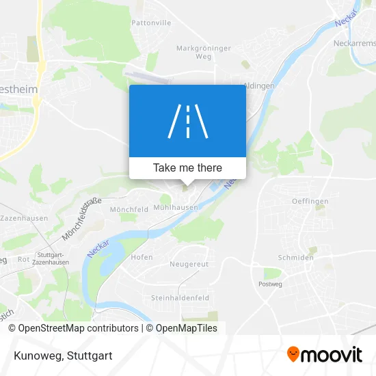 Карта Kunoweg