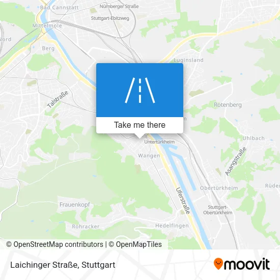 Карта Laichinger Straße