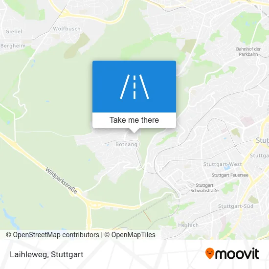 Карта Laihleweg