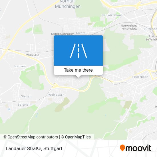 Landauer Straße map