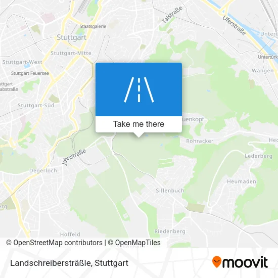 Карта Landschreibersträßle