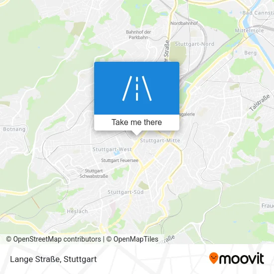 Карта Lange Straße