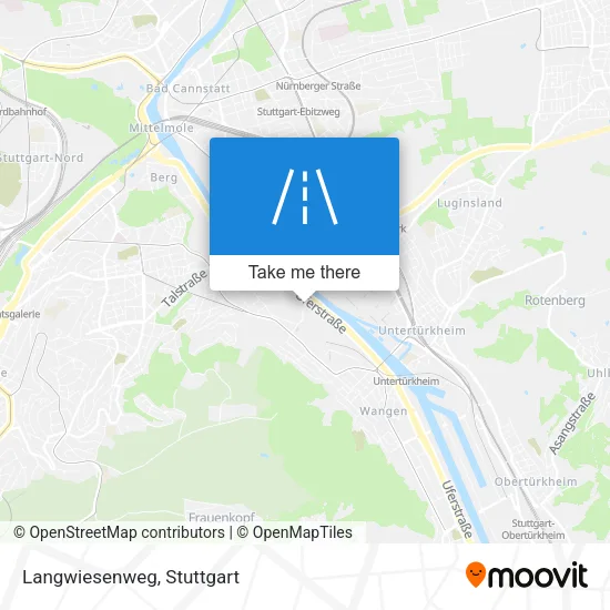 Карта Langwiesenweg