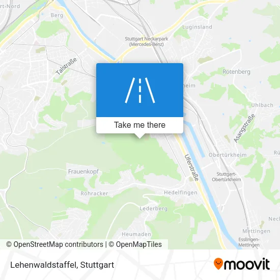 Карта Lehenwaldstaffel