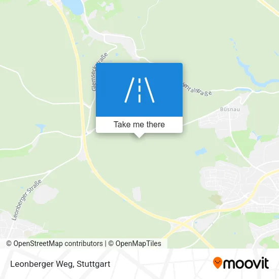 Карта Leonberger Weg