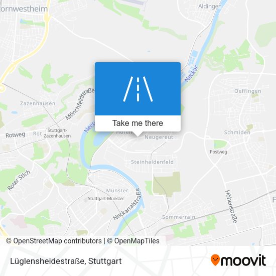 Lüglensheidestraße map