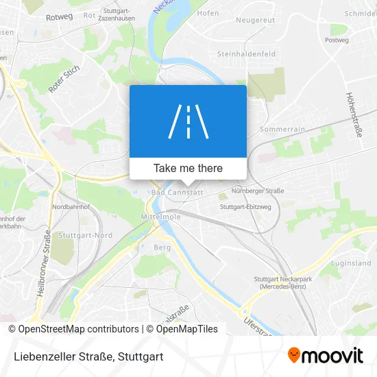 Liebenzeller Straße map