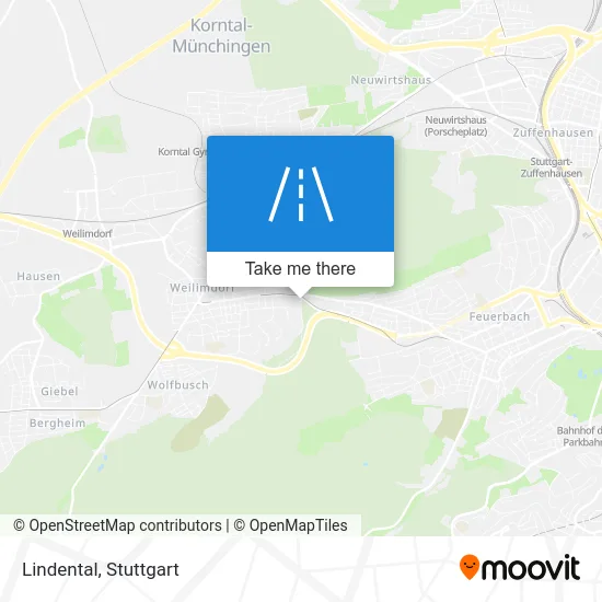 Карта Lindental