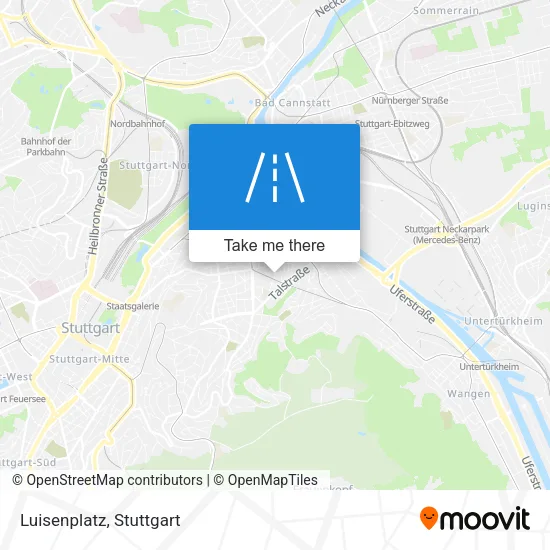Luisenplatz map