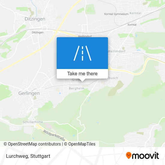 Карта Lurchweg