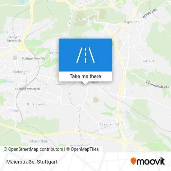 Карта Maierstraße