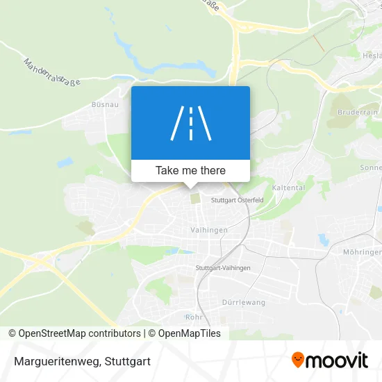 Margueritenweg map