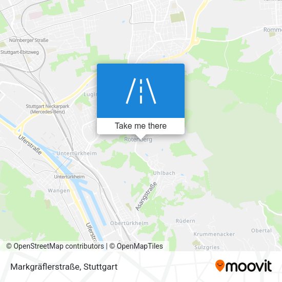 Markgräflerstraße map