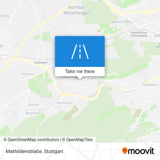 Mathildenstraße map