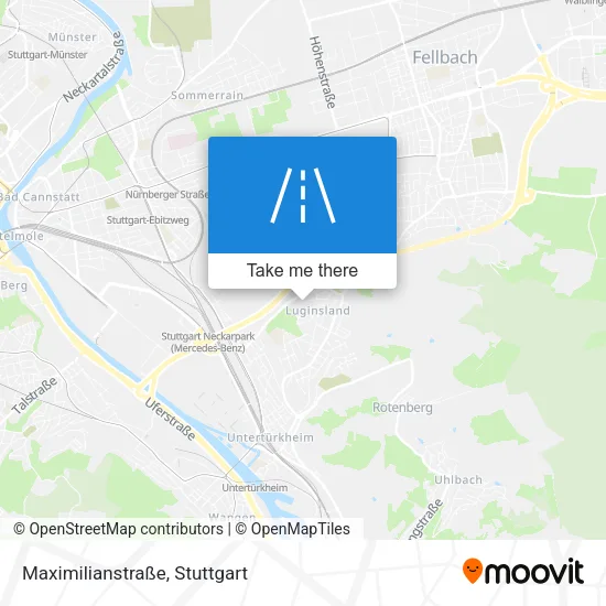 Карта Maximilianstraße