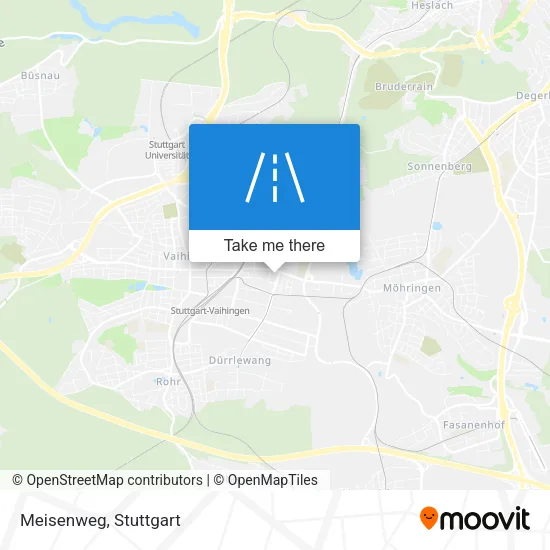 Карта Meisenweg
