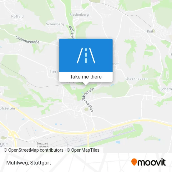 Карта Mühlweg