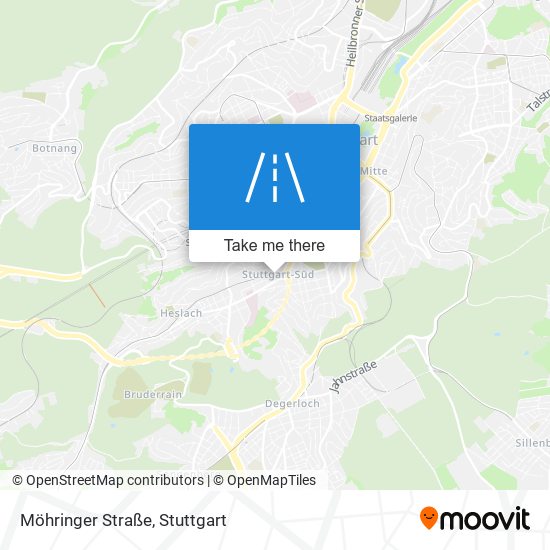 Möhringer Straße map