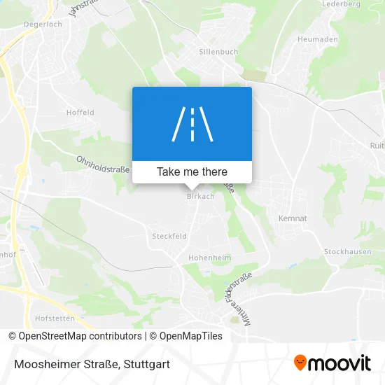 Moosheimer Straße map
