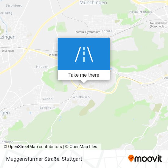 Muggensturmer Straße map
