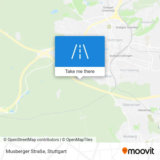 Карта Musberger Straße