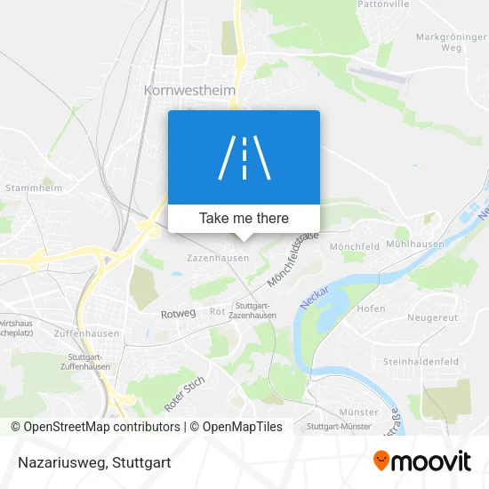 Карта Nazariusweg