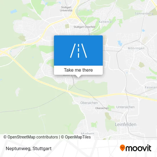 Карта Neptunweg
