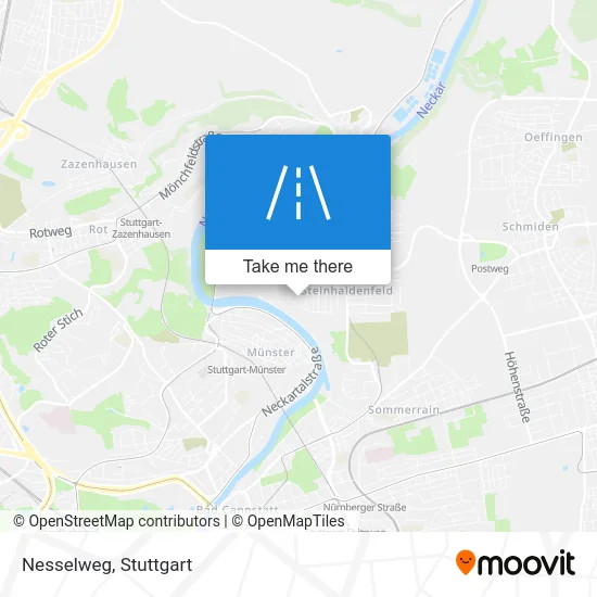 Карта Nesselweg