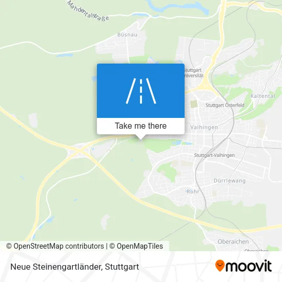 Карта Neue Steinengartländer